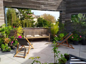 Appartement charmant à Saint-Ouen avec terrasse & vue sur ville